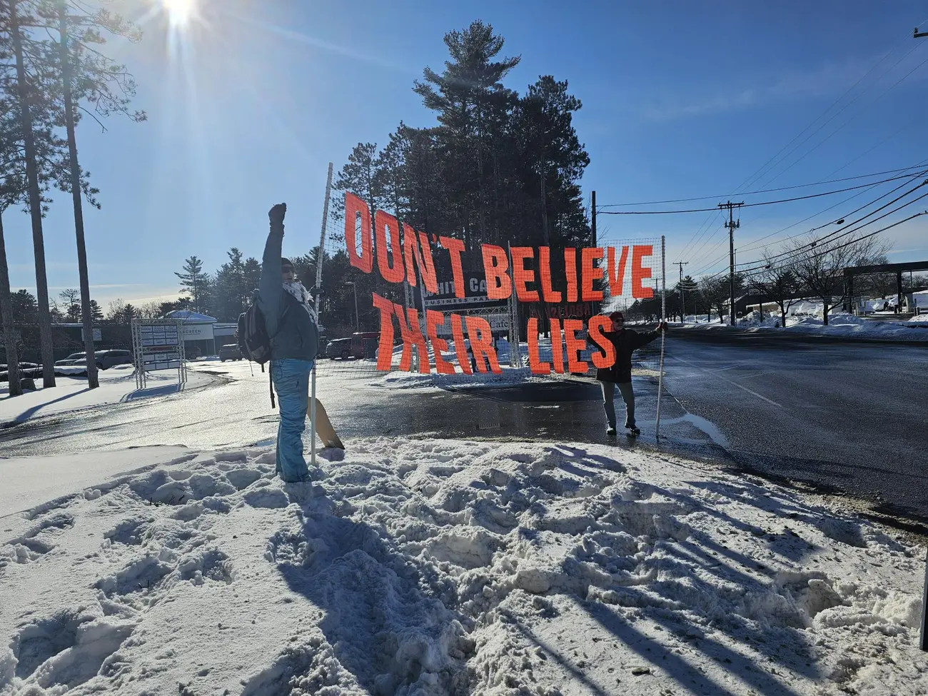 Don't Believe Their Lies Banner